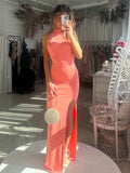 Sapphire Gown - Coral - Amy Taylor Collection
