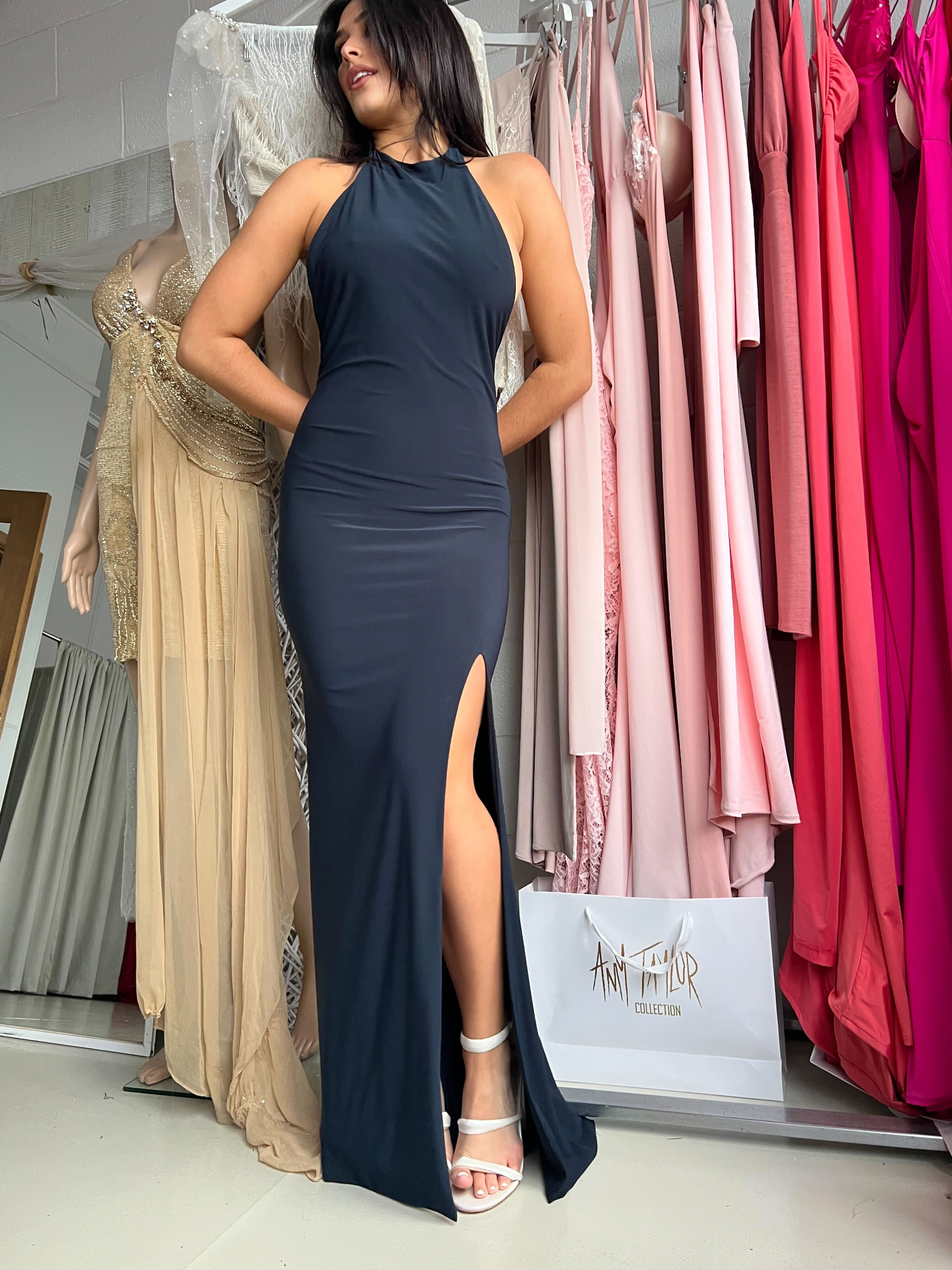 Gown - Sapphire Gown in Black | Elegant Evening Wear for All Occasions Gown - Sapphire Gown in Black | Elegant Evening Wear for All Occasions