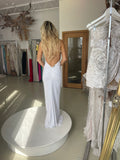 Sapphire Gown (without split) - SAMPLE - Amy Taylor Collection