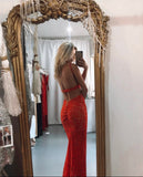 Red Scarlet Gown - HIRE - Amy Taylor Collection