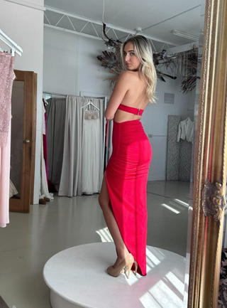 Vixandro Gown - Red (Limited Edition) - Amy Taylor Collection