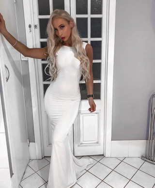 Sommerfields Gown (White) - HIRE - Amy Taylor Collection