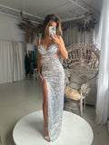 Silver Starlet Gown HIRE