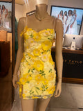 Sunflower Mini Dress - HIRE - Amy Taylor Collection
