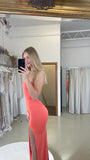 Talieka Gown - Coral (SALE) - Amy Taylor Collection
