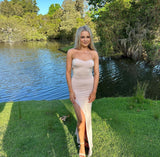 Talieka Gown - Nude - Amy Taylor Collection