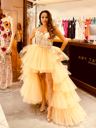 The Buttermilk Tulle Skirt - Hire - Amy Taylor Collection