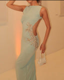 Topaz Gown in Pale Blue - HIRE - Amy Taylor Collection