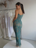 Ursula Gown (Emerald) - HIRE - Amy Taylor Collection