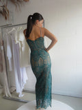 Ursula Gown (Emerald) - HIRE - Amy Taylor Collection