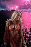Watermelon Couture Gown - Hire - Amy Taylor Collection