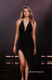 Ember Noir Gown
