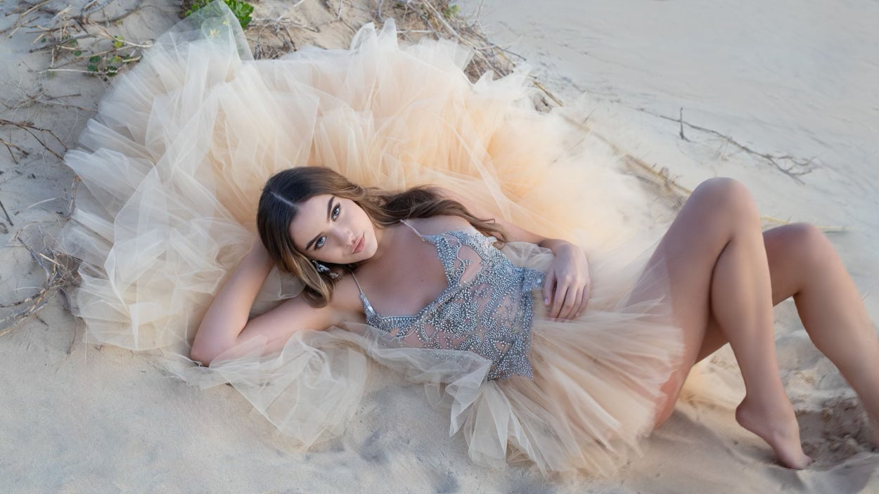 The Buttermilk Tulle Skirt - Hire