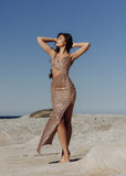 Grecian Tide Sequin Gown