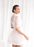Audrey Sheer Jacket Dress - Amy Taylor Collection