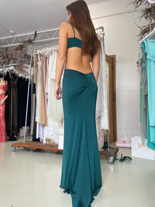 KAHLARA GOWN (EMERALD) - SAMPLE - Amy Taylor Collection