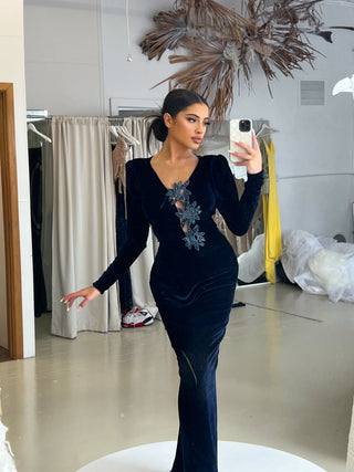 Velvet Nights Gown - HIRE - Amy Taylor Collection
