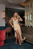 Gold Sparkling Mini  - Hire - Amy Taylor Collection