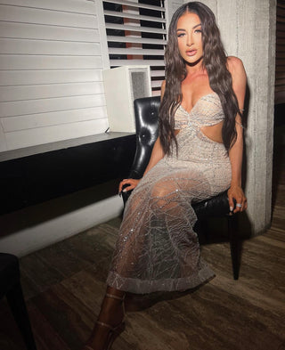Charlotte Crystal Dress - Amy Taylor Collection