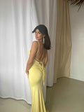 Korissa Gown - Lemon - Amy Taylor Collection