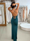 Korissa Gown - Forest Green - Amy Taylor Collection