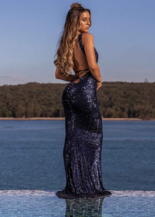 Ocean Jewel Gown - Amy Taylor Collection
