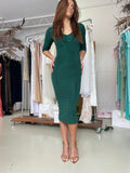 Rare Emerald V Neck - SAMPLE - Amy Taylor Collection