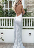 Sapphire Sequins Gown - Amy Taylor Collection