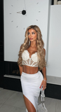 Snow Fox Corset - Hire - Amy Taylor Collection