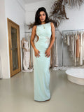 Topaz Gown in Pale Blue - HIRE - Amy Taylor Collection