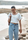 Tyla Crop Tee - Amy Taylor Collection