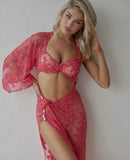 Watermelon Couture Gown - Hire - Amy Taylor Collection