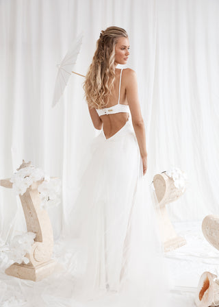 Detachable Tulle Bride skirt - Amy Taylor Collection