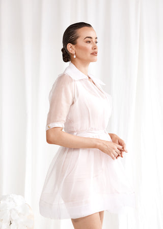 Audrey Sheer Jacket Dress - Amy Taylor Collection