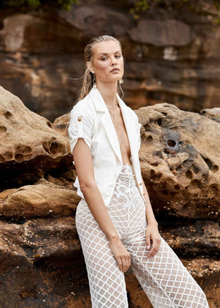 Maldives T Shirt Blazer - Amy Taylor Collection