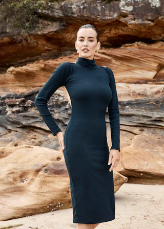 Moving Forward Midi Dress - Amy Taylor Collection