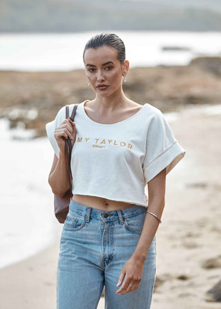 Tyla Crop Tee - Amy Taylor Collection